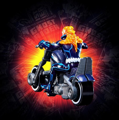 SDCC 2022 MATTEL HOT WHEELS GHOST RIDER MOTORCYCLE VEHICLE MARVEL 👻 New Sealed - Picture 11 of 19