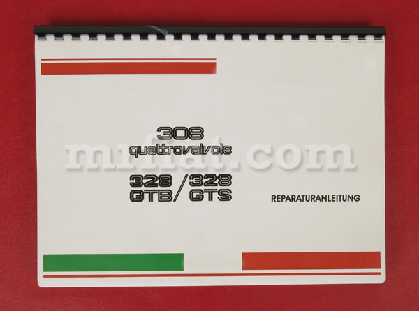 Ferrari 308 QV 328 Workshop Manual New