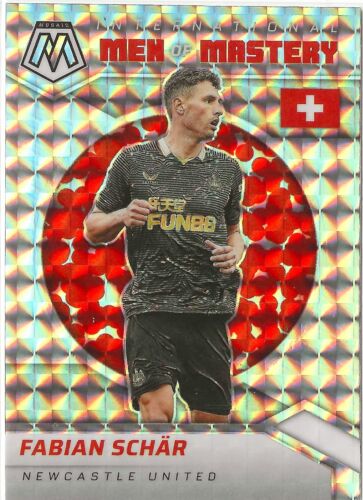 Fabian Schär 2021-22 Panini Mosaic Premier League #31 Men of Mastery Mosaic