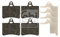 Febi 16420 Bremsbelagsatz Mit Anbaumaterial
