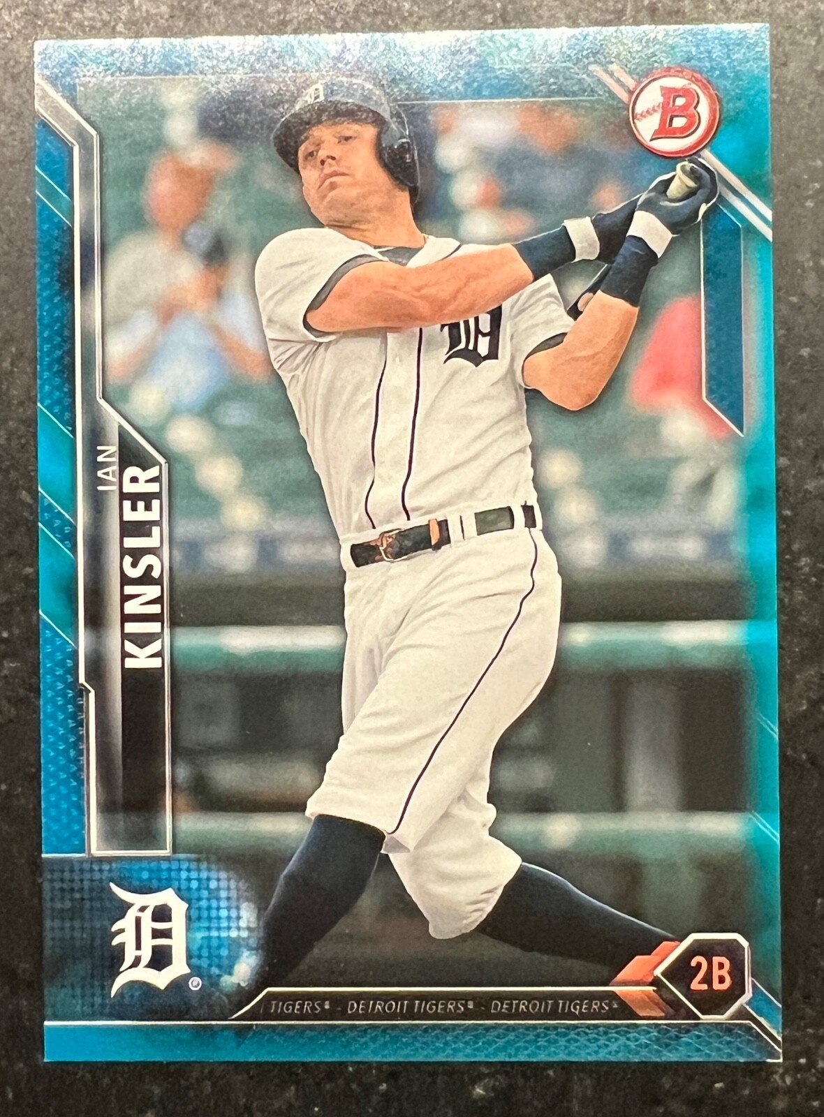 2016 Bowman Blue Ian Kinsler #34 137/150