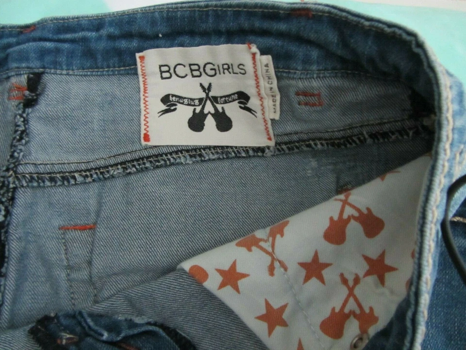 BCBG MUJER MINIFALDA VAQUERA TALLA 26 NUEVA SIN ETIQUETAS Foto 3 de 3