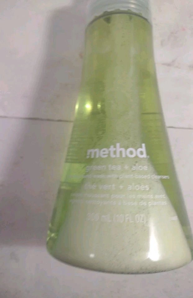 Método espuma lavado a mano té verde y aloe y 2 cascadas bomba lavado a mano botella 3 P Foto 2 de 4