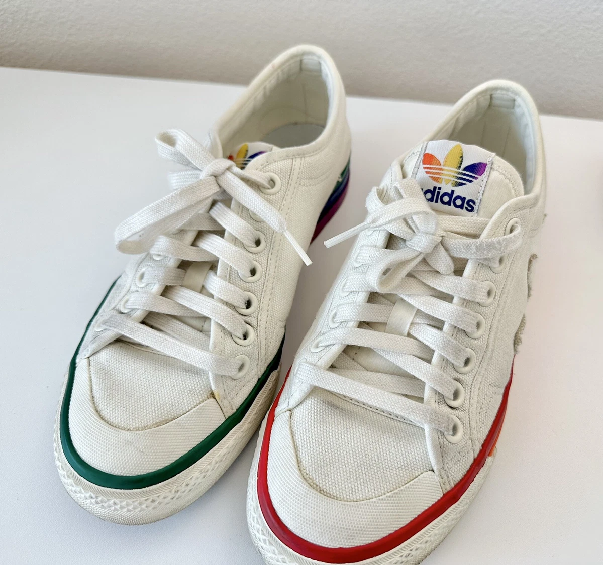 Adidas Love Unites Men s Tennis Sneaker Shoes Size 7 1 2 New w o Box Authentic