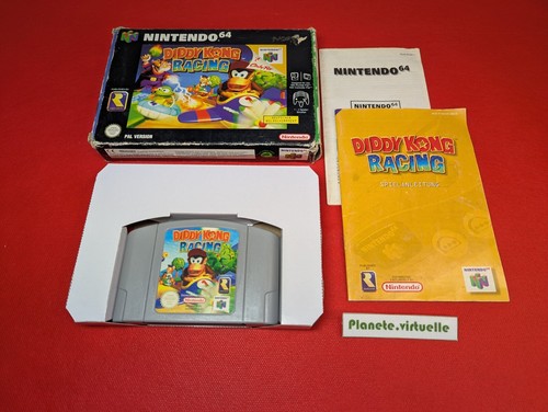 DIDDY KONG RACING NINTENDO 64 N64 PAL EUR NNOE 🌟  - Bild 1 von 16