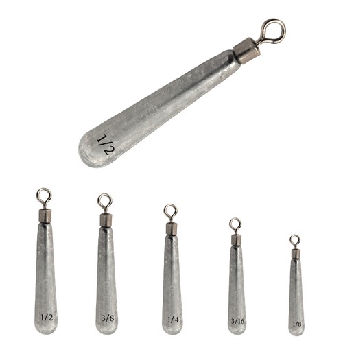 Pesas de tungsteno Reaction Tackle Drop Shot / hundidores de pesca en varios tamaños - Imagen 15 de 17