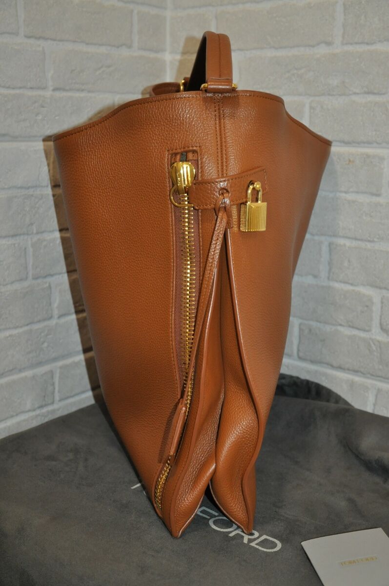AUTHENTIC TOM FORD COGNAC GRAIN LEATHER ALIX HOBO BAG PRE AUTHENTIC TOM FORD COGNAC GRAIN LEATHER ALIX HOBO BAG PRE