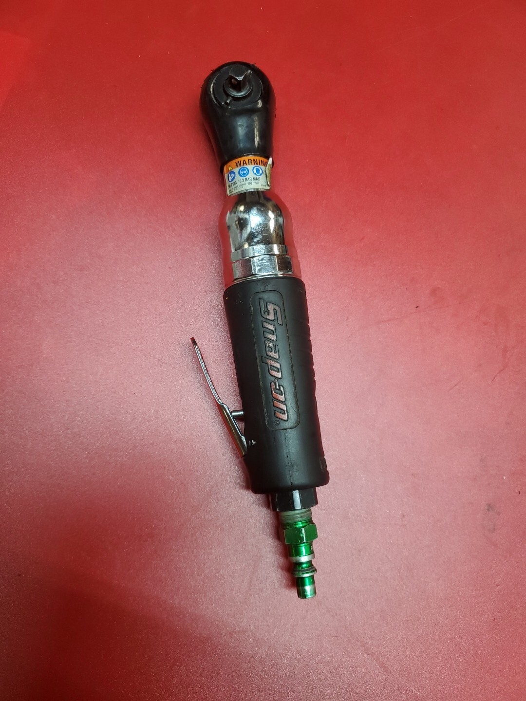 Snap On FAR2500 1/4” Drive Pneumatic Air Ratchet Head Cover Good