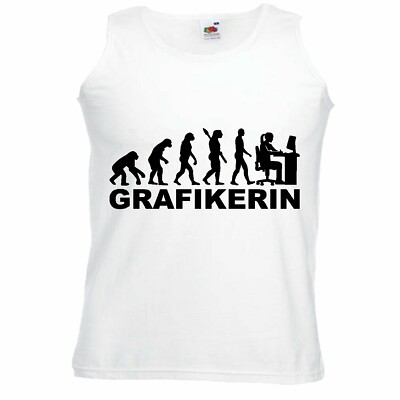 Tank Top GRAFIKERIN - GRAFIKER - GRAFIKDESIGNER - COREL - PROGRAMMIERER Ärmellos