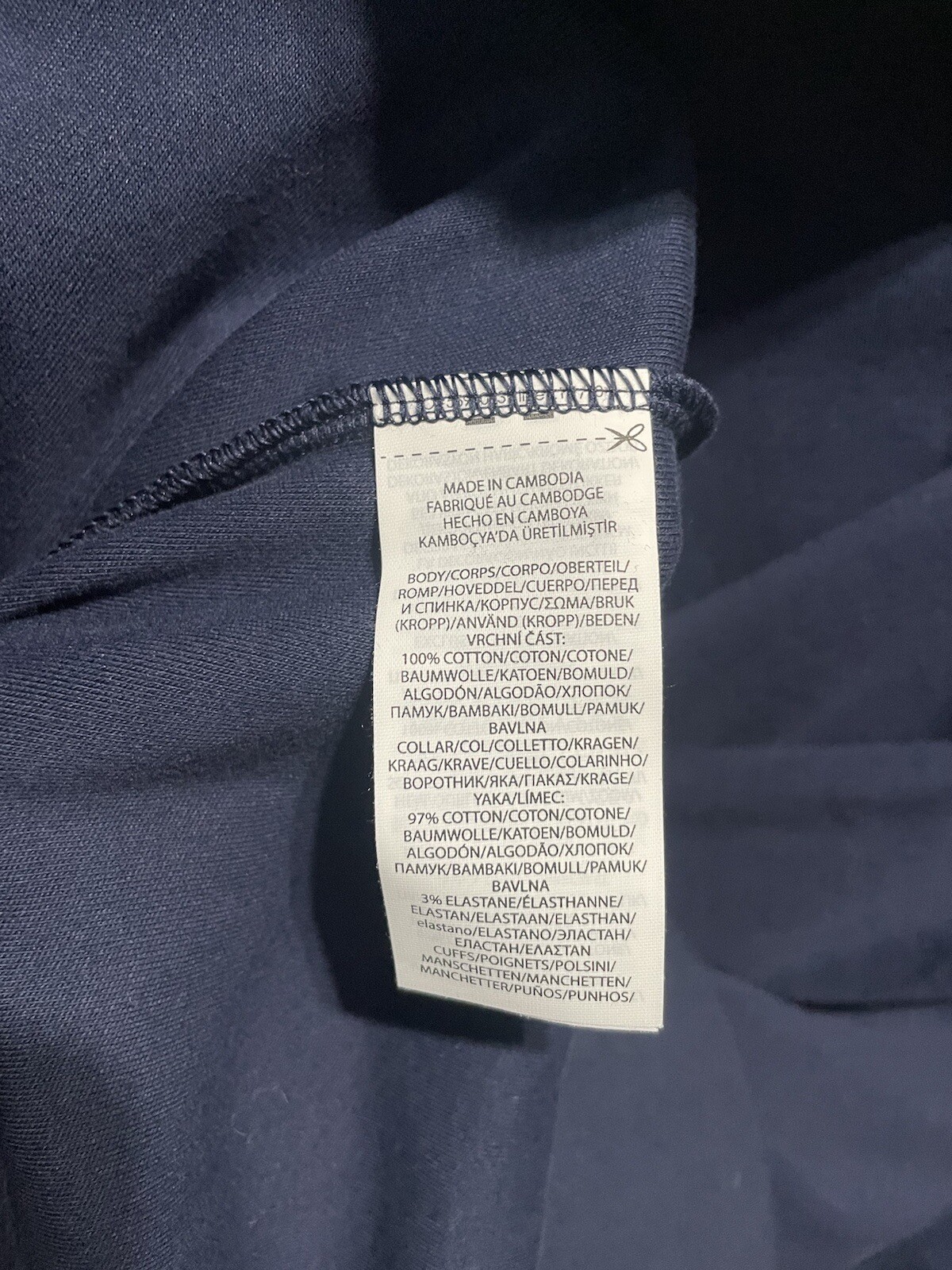 Maglione Polo Ralph Lauren da uomo 4XB grande alto nucleo completo pony navy cerniera intera NUOVO