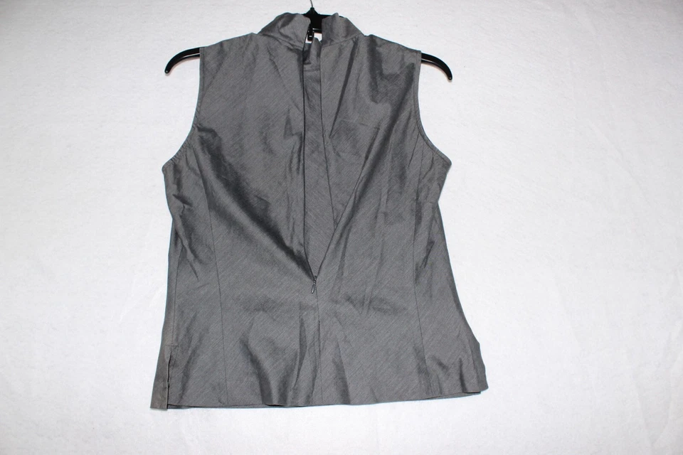 Harold's Womens Zip Up Sleeveless Top Foto 2 de 4