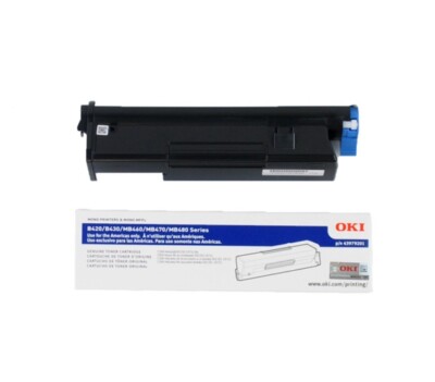 New Oki 43979201 Black Toner Cartridge B410 B420 B430 MB460 MB470 MB480