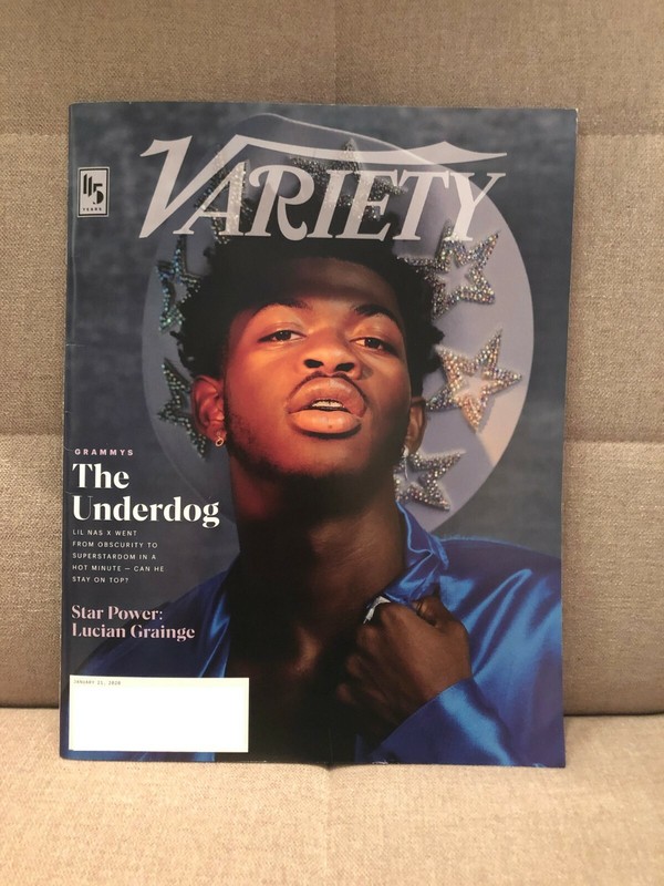 Variety Magazine 1-21-20 - 2020 Grammys, Lil Nas X, Billie Eilish, Taylor Swift