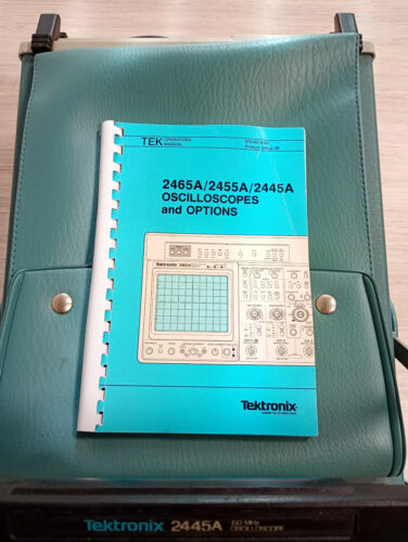 Tektronix 2445A 150MHz 4 Ch Analog Oscilloscope, manual - Bild 6 von 8