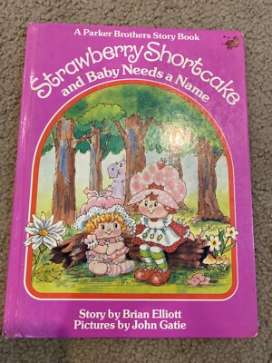 VTG 1984 Strawberry Shortcake and Baby needs a name Parker 