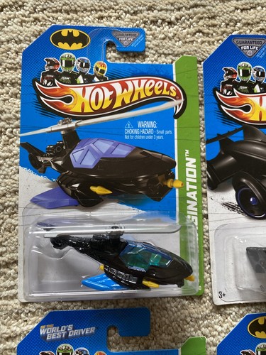 JUEGO DE 4 BATMÓVIL Batman TV '66 Batcopter Arkham Asylum '13 IMAGINACIÓN - Imagen 5 de 10