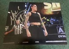 AEW Mercedes Martinez Autographed Signed Wrestling 8X10 Photo NXT WWE