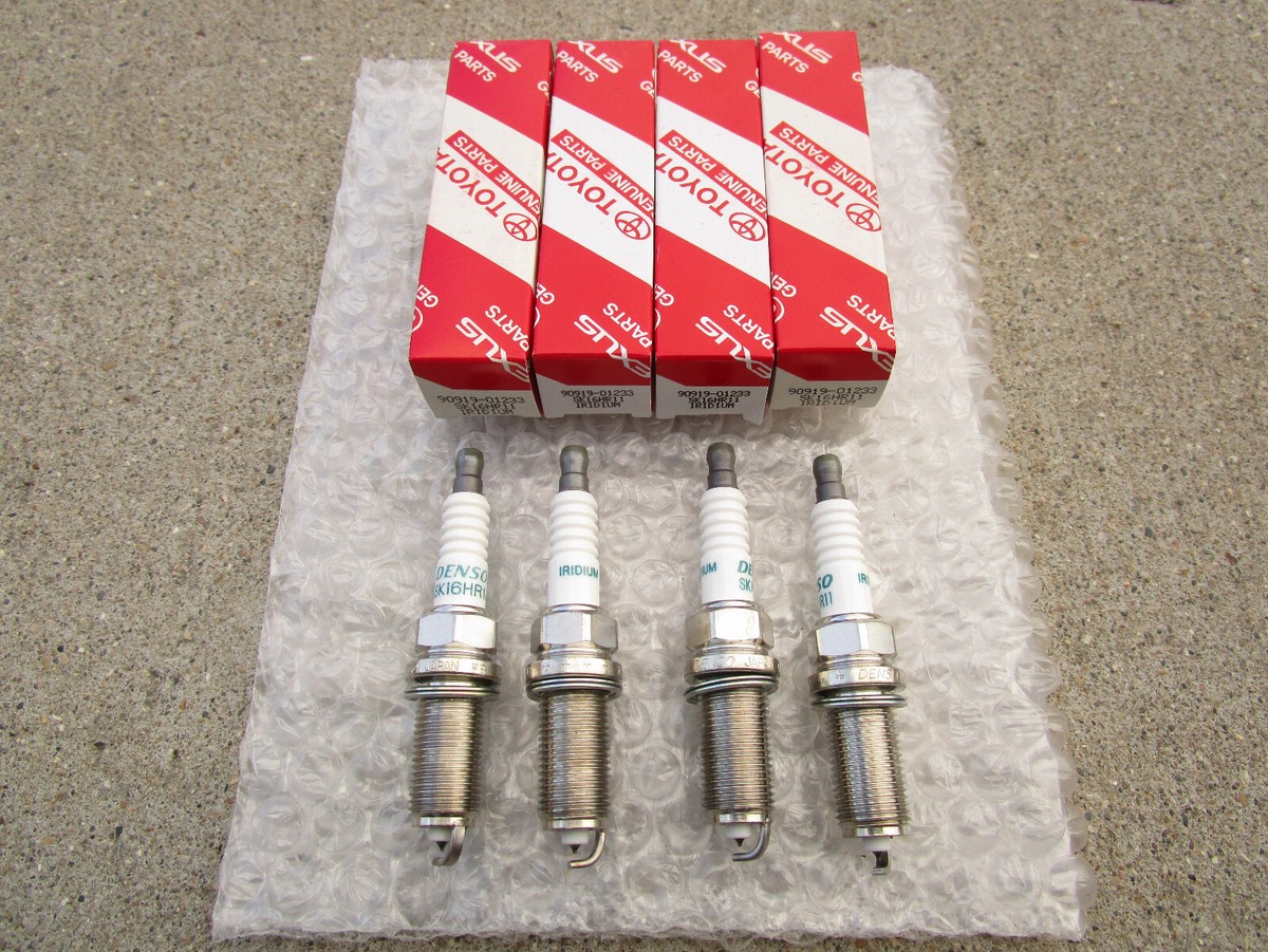 Sonic Design SP-R50E ・SP-R50RE RAV4 FITS: 09 - 18 TOYOTA RAV4 2.5L 4CYL SPARK PLUG QTY 4 OEM
