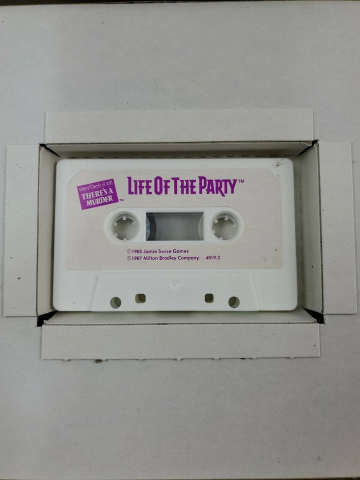 НОВАЯ игра Life of the Party 1987 MB Murder Mystery НОВАЯ открытая коробка - Изображение 3 из 4