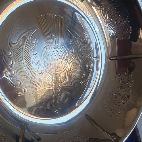 Vintage Art Deco Silver Plated Cavalier Plate, The Thistle, EPB (28) - Picture 3 of 10