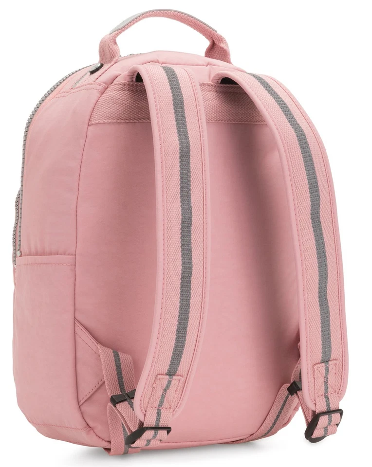 kipling Back To School Seoul Backpack S Rucksack Tasche Bridal Rose Rosa - Bild 3 von 4