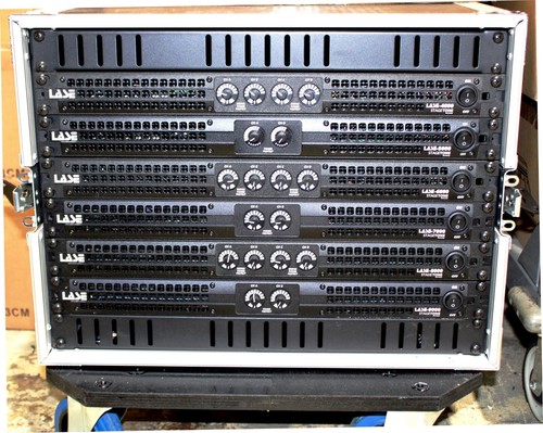 LASE-8000 Series Professional Power Amplifier 1U 4 x 2000 RMS Watts 8Ω Class D - Picture 6 of 8