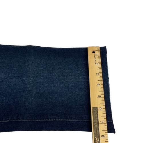 Liverpool Jeans Women's Sz 6/28 Blue Dark Wash Raw Hem Capri Stretch Denim $89 - Picture 10 of 10