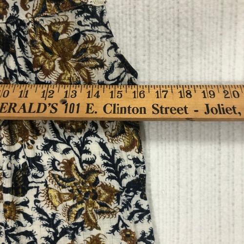 Lucky Brand Floral Print Tank Top Sleeveless Lace Trim Boho Women's Size XS - Picture 9 of 9