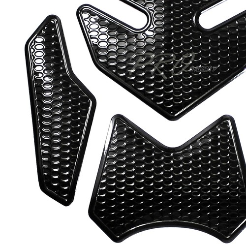 4PC Perforated Black Gas Tank Pad+Fuel Cap Cover Panigale 1299/S 959/899/Monster - Bild 6 von 9