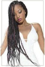 Super X Braid Supreme Super X Braid 100% Kanekalon Kiber Braiding Hair #1B
