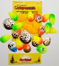25 Northland Walleye Spinner Blade You Choose