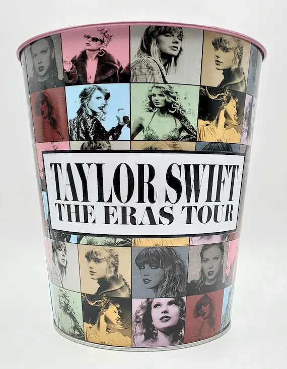 Taylor Swift | Other | Taylor Swift The Eras Tour Movie Amc Merch Popcorn Bucket In Hand