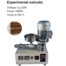 Single Screw Extruder Lab Plastic extruder Machine Molding Crusher Extrusion