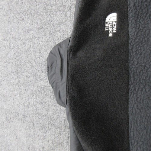 The North Face Jacket Boys Large Gray Fleece Long Sleeve Outdoor Logo Full Zip - Picture 11 of 14