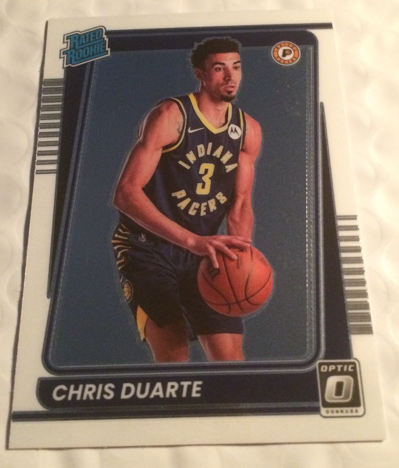 Chris Duarte 2021-22 Donruss Optic Basketball Rated Rookie #173