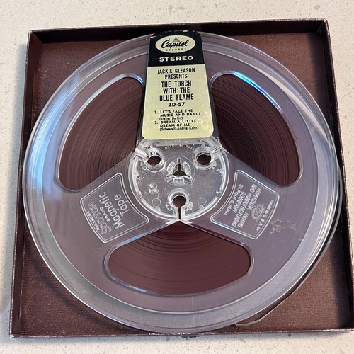 2-Track JACKIE GLEASON "The Torch With The Blue Flame" Reel To Reel Tape In-line - Picture 6 of 7
