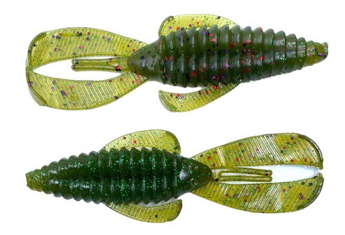 Rage Bug Style Plastic Beaver Creature Bait Punching Bass Fishing Lure 20ct 4" - Picture 16 of 34
