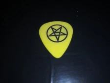 ANTHRAX Logo Rob Caggiano Now In VOLBEAT Signature 200? Concert Tour GUITAR PICK