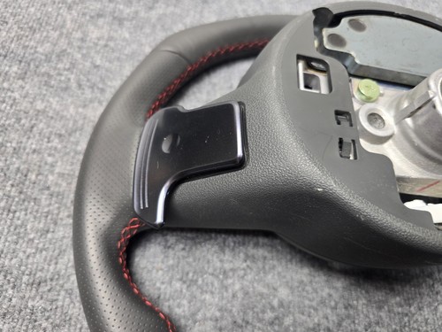HYUNDAI SONATA 24-25 STEERING WHEEL LEATHER W/ CONTROL SWITCHES BLACK N LINE OEM - Picture 10 of 15