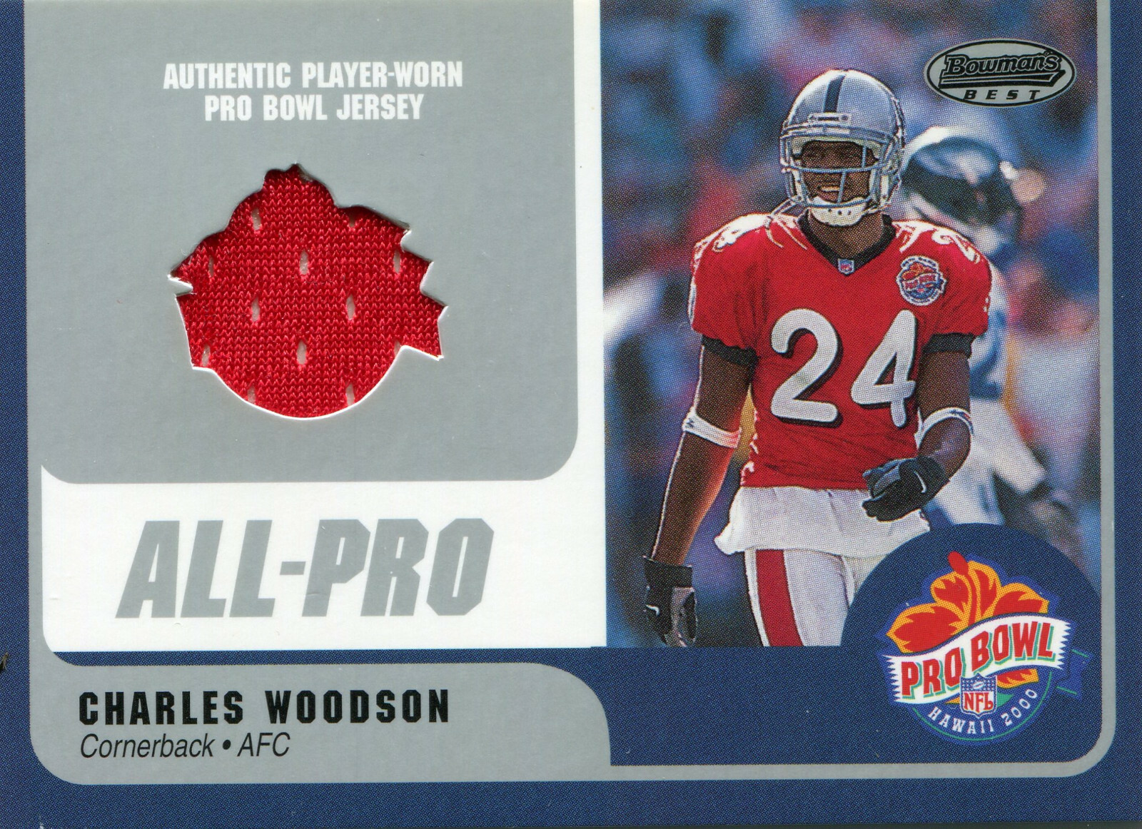 charles woodson pro bowl jersey