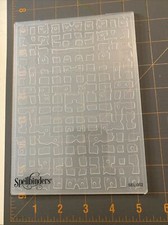 Spellbinders SEL-002 Gridiron Embossing Folder