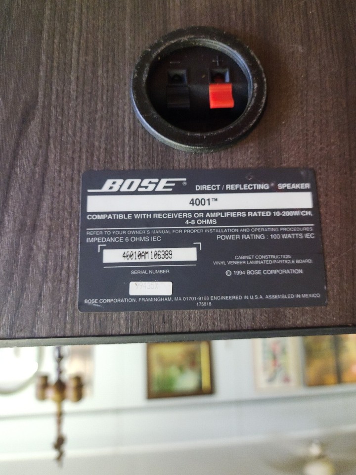 VINTAGE BOSE SPEAKERS eBay