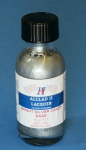 Alclad II Lacquers ALC701 Bright Silver Candy Base 1 Oz 853328007011