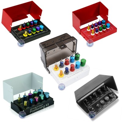 NEW Dental Drill Guide and Implant Positioning Kit Titanium Guided Surgery Pins