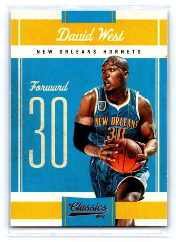 2010-11 Panini Classics Basketball 10	David West	New Orleans Hornets - Bild 1 von 2