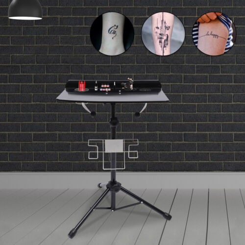 NEU Abnehmbar Tattoo Mobile Work Station Ständer Tragbar Verstellbar Tattoo Schreibtisch - Bild 2 von 10