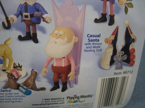 NIB. 2003 Memory Lane Rudolph Red Nosed Reindeer Casual Santa - Picture 14 of 15