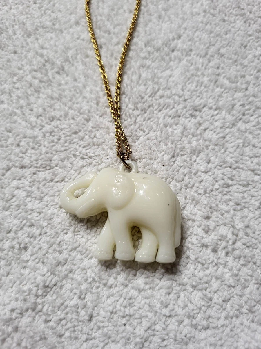 White elephant hotsell necklace