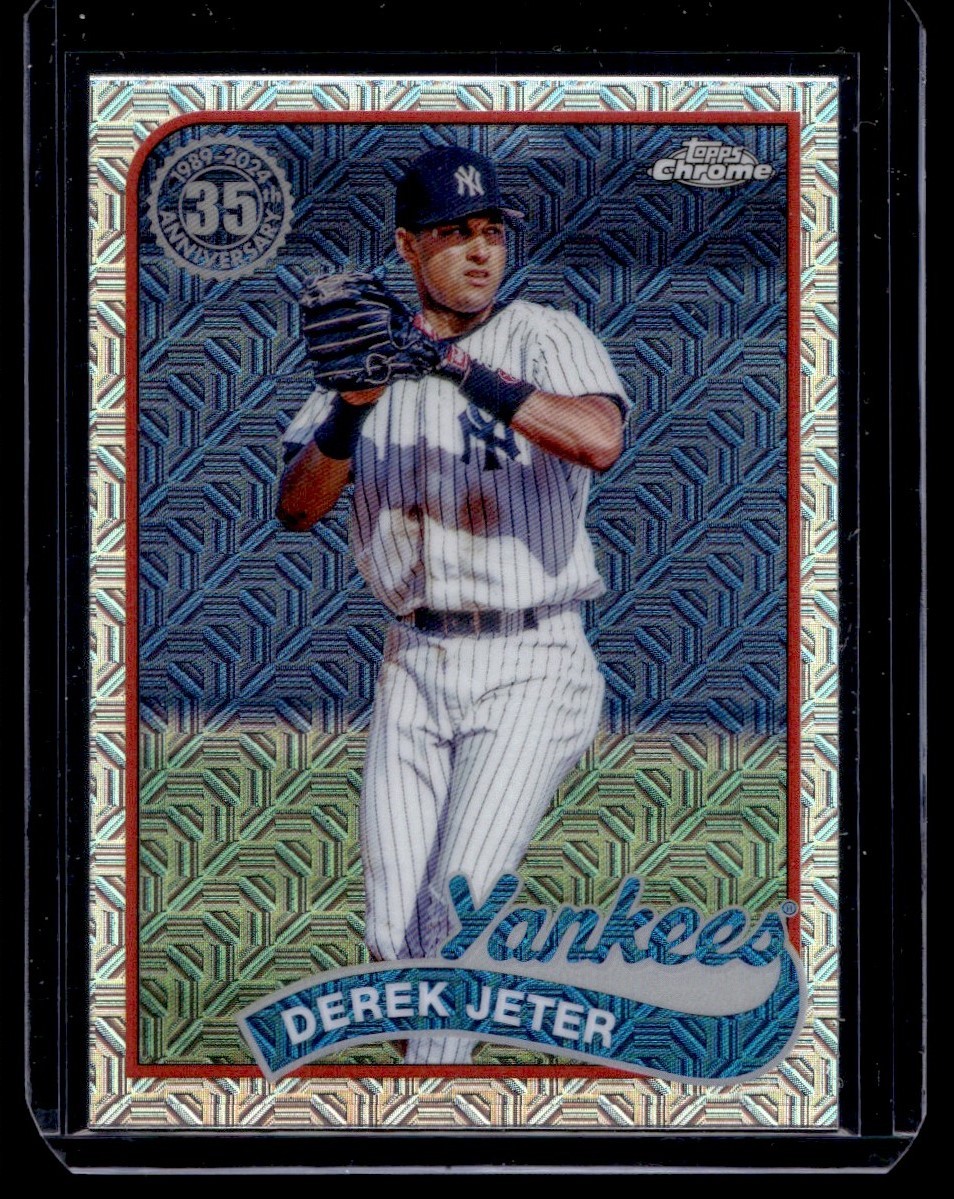 2024 Topps Chrome Silver Pack Mojo Derek Jeter New York Yankees #2T89C-25