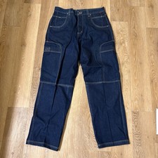 Vintage FUBU The Collection Baggy Y2K Carpenter Denim Jeans 34x34